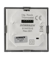 Kryt termostatu pro topení, digitální, antracit SCHRACK EV113310--