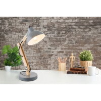Stolní svítidlo TONGARIRO šedá 1xE27, max. 40W 230V GLOBO 21503