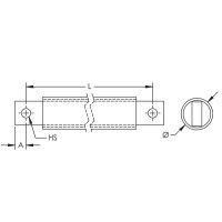 Izolovaný sběrnicový pletenec IBS ADVANCED 240-1030-12 IBSADV240-1030 534531