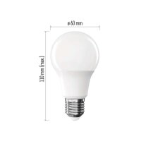 LED žárovka Basic A60, E27, 8,8 W (60 W), 806 lm, neutrální bílá EMOS ZL5F48.6