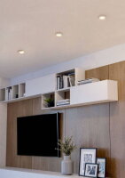 Vestavné svítidlo BARRANCO 3XLED-CCT d90 13,5W IP20 bílá EGLO 902262