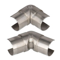 Kloubová spojka madla B o 90-180°, mater