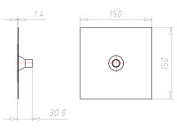 Manžeta pro trubky průměr 15-22 mm KAISER 9059-48