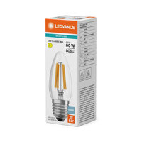 Světelný zdroj LED CLASSIC B V 5.9W 865 Clear E27 LEDVANCE 4099854785849