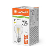 Světelný zdroj LED CLASSIC A DIM P 3.4W 840 Clear E27 LEDVANCE 4099854776724