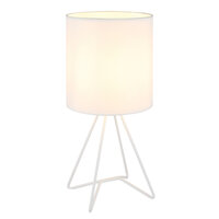 Stolní lampa TAMIAN bílá 1x E14, max. 40W 230V GLOBO 21734W