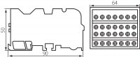 Svorkovnice na DIN lištu KTB-100-7 23330 Kanlux