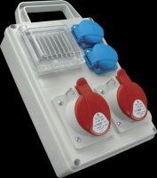 ROS-I 1600 D/A Zásuvková rozvodnice 1x16