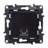 NILOÉ STEP TELEFONNÍ ZÁSUVKA RJ11 ČERNÁ LEGRAND 863555