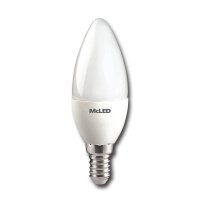 LED žárovka svíčka 2,7W, E14, 2700K, CRI80, vyz. úhel 180°, 360° 250lm