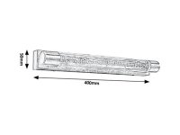 Abbey LED 2X5W IP44 antická bronz RABALUX 5786