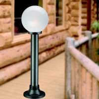 Sloupové svítidlo Globes 200 sloup černá 60W IP43 E27 COMPOLUX 916948/07