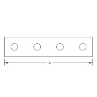 spojka profilu čtyřšroubová ZEA 104 CADDY ZEA 104 387540