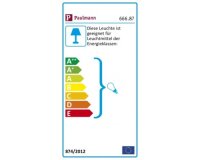 Spotové svítidlo Meli nikl satin max.2x10W GU10 666.87 PAULMANN 66687