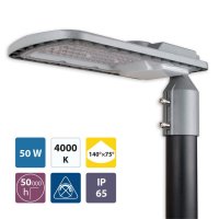Street Eco 50, 50W, 4000K, 140x75°, IP65 MCLED ML-521.027.47.0