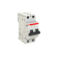 ABB S202MTR-K8, dvoupólový jistič, 8A, K, 10kA, určeno pro drážní aplikace