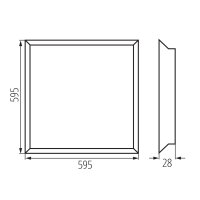 BLINGO U29-35W 60CCT Panel LED