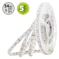 LED pásek SMD5050 RGB,60LED/m,IP20,DC 12V,10mm,PCB pásek 14,4W ML-123.601.60.0