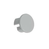 Záslepka s otvorem KLUŚ OLEK-LUK-FI5 pro AL profil, šedá /24212/ C24204C02TW