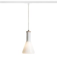 PULIRE CON pro jednookr. lištu opálové sklo/dřevo 230V E14 28W RENDL R13209
