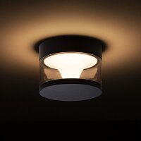 BRENDA přisazená černá  230V LED LED 9W IP65  3000K RENDL R14202