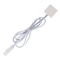 Konektor pro DC lištu s výstupním konektorem L815 (zásuvkou) max. 3A bílá barva