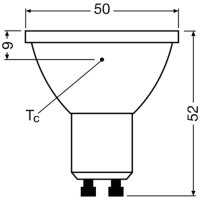 Světelný zdroj LED PAR16 DIM S 3.7W 930 GU10 LEDVANCE 4099854456237