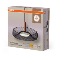 Decor Mesh Pendant 18.5W 830 Black OSRAM 4058075847422