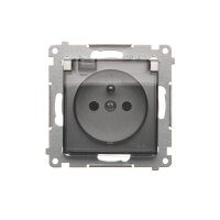 DGZ1BUZ.01/43A Zásuvka jednonásobná s uz