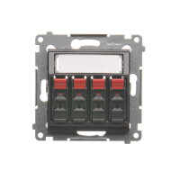 DGL34.01/48 Ctyřnásobná zásuvka reproduk