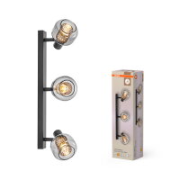 Decor Spot Firefly 3X2.8W 827 E14 Black OSRAM 4099854472114