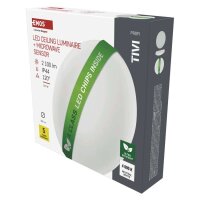 LED přisazené svítidlo TIVI A CLASS MW sensor 12,5W IP44 neutrální EMOS ZM3408M