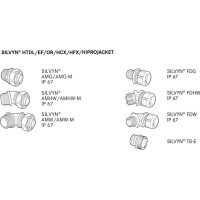 Kovová ochranná hadice s pláštěm SILVYN OR 1/2'' 16.0X21.1 BK 60M LAPP 61712850