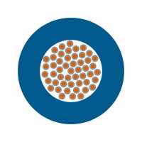 Jednožilový vodič ÖLFLEX WIRE MS 2.1 1X4 DBU tmavá modrá LAPP 4160614