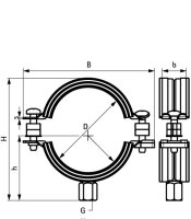 Bifix 5000 G2 Objímka BUP M8/10 16mm WALRAVEN 3188016