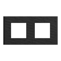 Krycí rámeček SCHNEIDER NU600477 NOVÁ UNICA DECO MATERIALS dvojnásobný, Slate