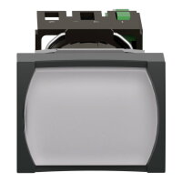 Schneider XB6DW1B1B Ovládač stiskací prosvětlený lícující s návratem, 1 Z - bílý