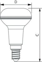 LED žárovka CorePro LEDspot D R50 4,3-60W E14 827 36D Philips 871869681177100