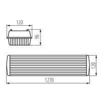 Prachotěsné svítidlo DICHT N-236/PS 31047 Kanlux starý kód 30010