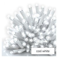 Profi LED spojovací řetěz bílý - rampouchy, 3 m, venkovní, studená bílá D2CC02