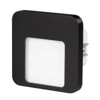Světlo LED MOZA s RF přijímačem pod omítku 230Vstř IP20 ČERNÁ NEUTRÁLNÍ BÍLÁ