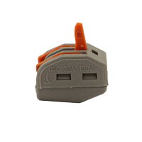 Svorka kabelová 3PIN s páčkami, 250V, 32A, 3x 4 mm2 (222-413) WAGO 4739732