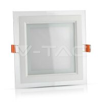 18W LED Panel Downlight Glass - Square W