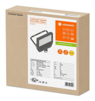 Reflektor LEDVANCE FLOODLIGHT SENSOR 50 W 3000 K SYM 100 S BK