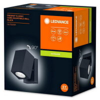 Venkovní svítidlo LEDVANCE Endura Classic Cube ADJ Wall Black