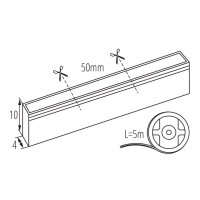 Pásek NEON LED12W/M IP65-CW KANLUX 37236