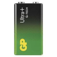 Alkalická baterie GP Ultra Plus 9V (6LF22) B03511
