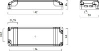 DRIVER CC DIM 1050mA 30W IP20