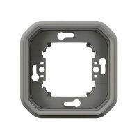 NOVÉ PLEXO IP55 MONTÁŽNÍ RÁMEČEK JEDNODUCHÝ ŠEDÝ ZAPUŠTĚNÝ LEGRAND 069681L