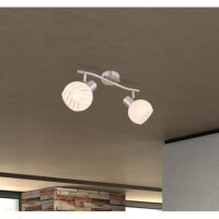 Nástěnné svítidlo WILLY nikl 2xE27, max. 40W 230V GLOBO 54025-2